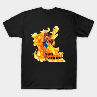 VAN DAMME JCVD - FIRE COLECTION T-Shirt